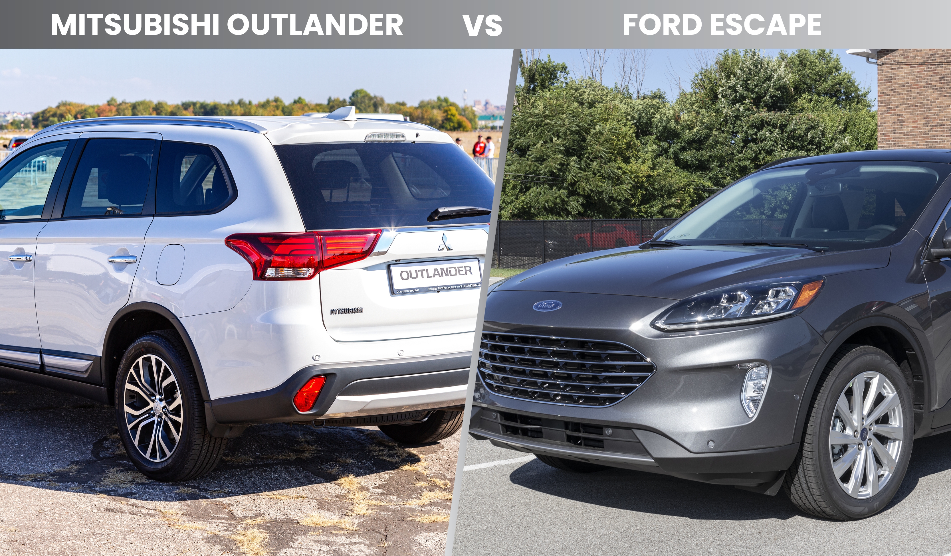 2021 Ford Escape vs Mitsubishi Outlander